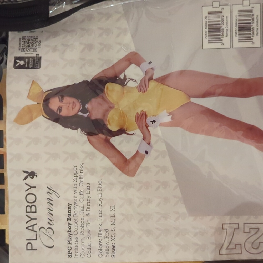 NWT Playboy Bunny Costume, Sz 1X